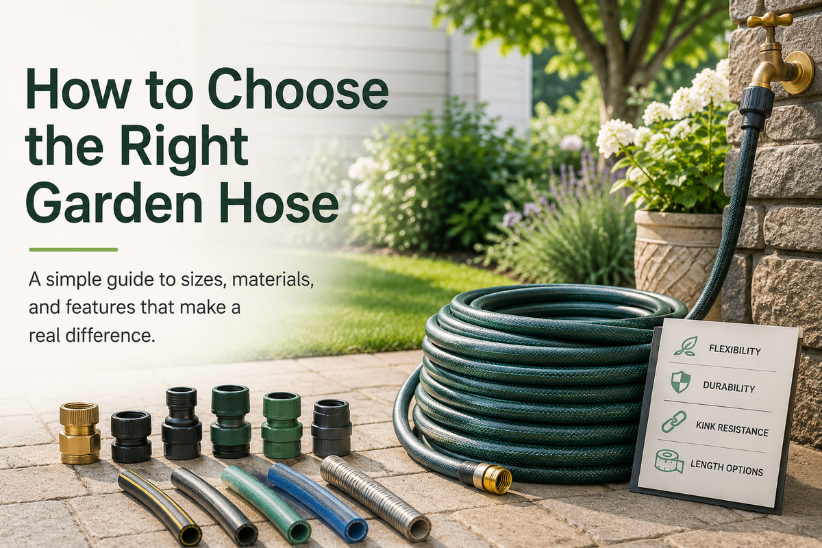how to choose a garden hose
