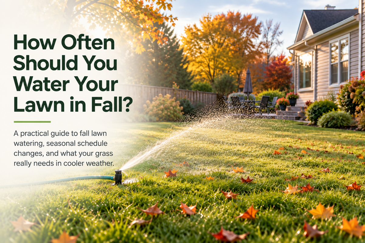 How Often Should You Water Your Lawn in Fall?