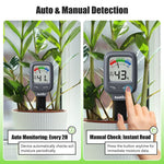 Soil moisture meter for indoor plants and potted plants