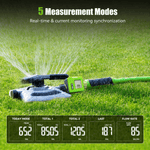 RainPoint Bluetooth water meter tracking daily water consumption
