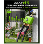 Brass inlet and outlet connection for durable outdoor water timer