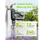 Automatic water timer used for lawn and flower bed irrigation