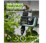RainPoint outdoor water timer setup for garden watering